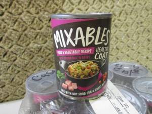 lot 188 image: (BS) 6 Cans of Mixables Pork & Vege...