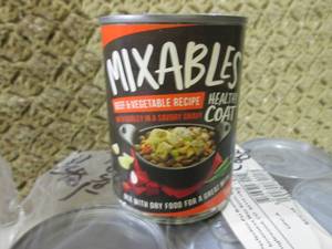 lot 189 image: (BS) 6 Cans of Mixables Beef & Vege...