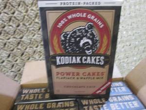 lot 196 image: (B-2) Case of 6 Boxes Kodiak Cakes ...