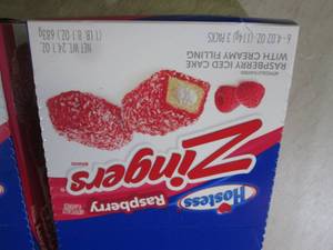lot 198 image: (B-1) 3 Boxes of Hostess Raspberry ...