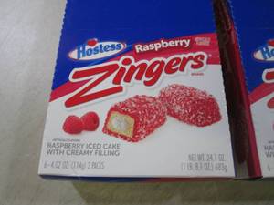 lot 199 image: (B-1) 3 Boxes of Hostess Raspberry ...