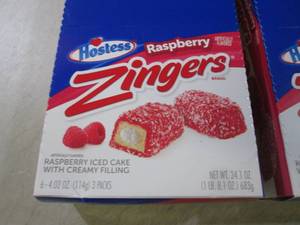 lot 200 image: (B-1) 3 Boxes of Hostess Raspberry ...