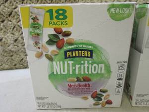 lot 218 image: (B-1) 36 Packs of Planters NUT-riti...