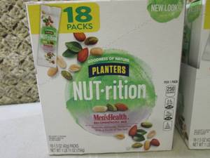 lot 219 image: (B-1) 36 Packs of Planters NUT-riti...