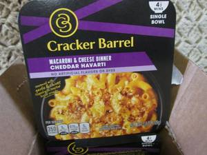 lot 240 image: (C-2) Case of 6 Cracker Barrel Ched...