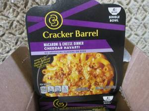 lot 241 image: (C-2) Case of 6 Cracker Barrel Ched...
