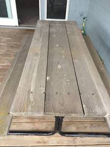 Wooden Picnic Table
