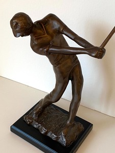 Metal Golf Sculpture