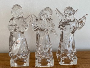 Three Collectible Angel Figurines and Lladro Nao Figurine