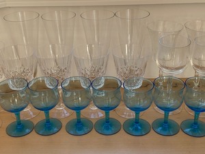 Variety of Stemware