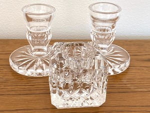 Rosenthal Crystal Bowl and Waterford Candleholders