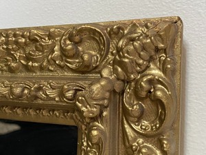 Brass Framed Decorative Large Wall Mirror