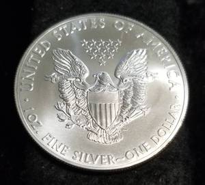 2014 AMERICAN SILVER EAGLE 1 TROY OZ. .999 FINE SILVER DOLLAR
