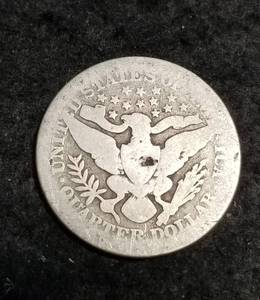 1892 BARBER QUARTER FIRST YEAR ISSUE