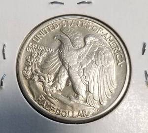1944 WALKING LIBERTY HALF DOLLAR UNC