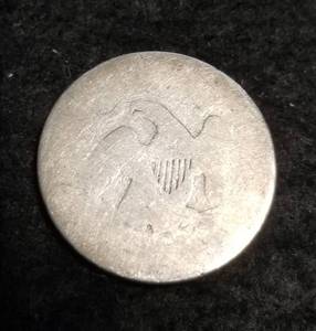 1873 US SEATED LIBERTY QUARTER
