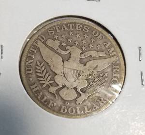 1913-D BARBER HALF DOLLAR