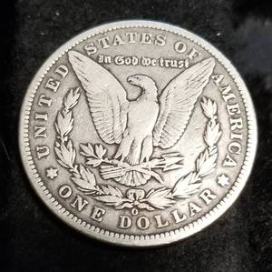 1896-O MORGAN SILVER DOLLAR