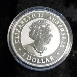 2019 AUSTRALIA $1 KOALA 1 TROY OZ .9999 FINE SILVER IN AIRTITE