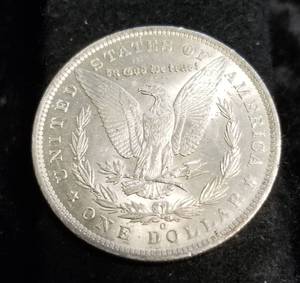 1885-O MORGAN SILVER DOLLAR