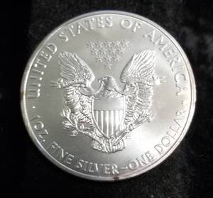 2015 AMERICAN SILVER EAGLE 1 TROY OZ. .999 FINE SILVER DOLLAR