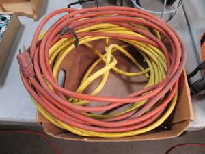 Lot of Heavy Duty Extension Cords...