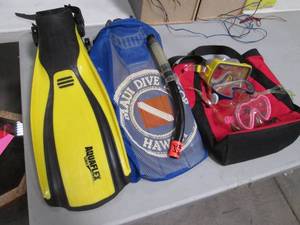Snorkeling Gear including flipper f...