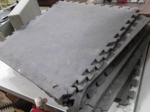 Small stack of foam type garagesho...