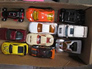 Lot of collectible Hot Wheels metal...