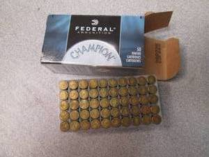 Federal Ammunition 22 cal long rifl...