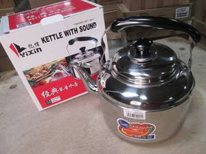 4L Capacity Stainless Steel Whistli...