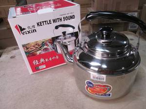 4L Capacity Stainless Steel Whistli...