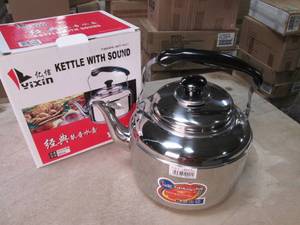 4L Capacity Stainless Steel Whistli...
