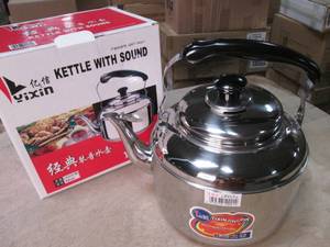 4L Capacity Stainless Steel Whistli...