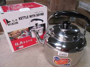 4L Capacity Stainless Steel Whistli...