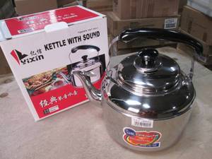 4L Capacity Stainless Steel Whistli...