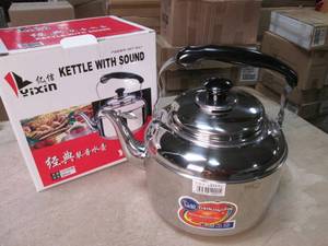 4L Capacity Stainless Steel Whistli...