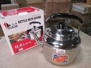 4L Capacity Stainless Steel Whistli...