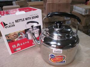 4L Capacity Stainless Steel Whistli...