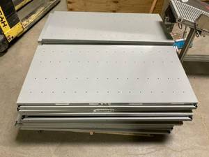Aurora 8000 shelving 28 2x4 shelf size 8 uprights 8 tall