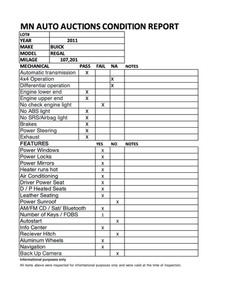 2011 Buick Regal - 107,220 Miles - New Timing Chain -