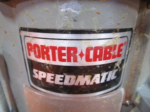 Porter Cable Speedmatic Router