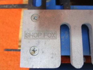 Shop Fox Dovetail Jig