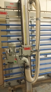 GMC KGS400 Vertical Panel Saw & Dust Collector