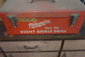 Milwaukee Brand Heavy Duty Right Angle Drill With Case
