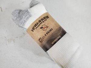 lot 27 image: 4 Pairs New Hiwassee Work Socks - Made in USA