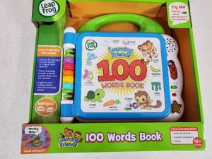 lot 31 image: New Leapfrog 100 Words Book