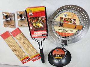 lot 47 image: New BBQ Cooking Accessories