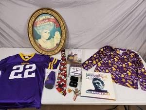 lot 62 image: Vikings Jersey, Schmidt Beer, Collectibles, Etc