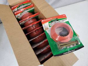 lot 81 image: Case of 10 New Fluidmaster Tank Gasket & Hardware Kits